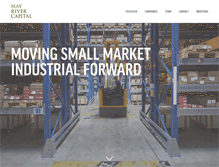 Tablet Screenshot of mayrivercapital.com
